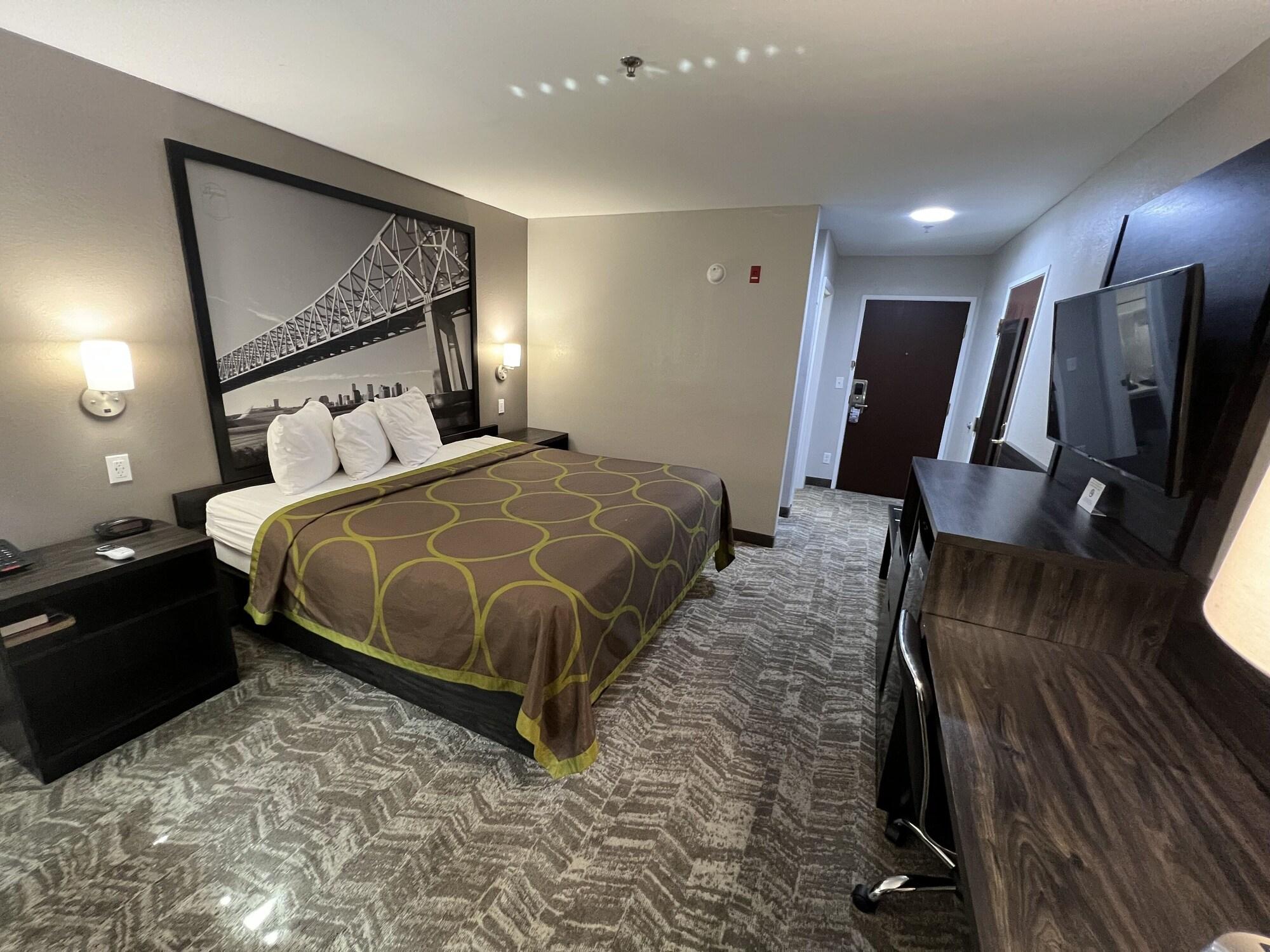 Super 8 By Wyndham Lake Charles/Sulphur מראה חיצוני תמונה